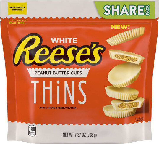 Reese's - Thins White Peanut Butter Cups - 208g